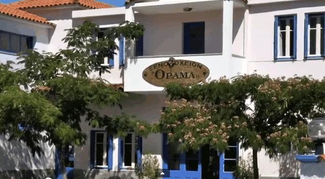 Orama Hotel Sigrion Экстерьер фото